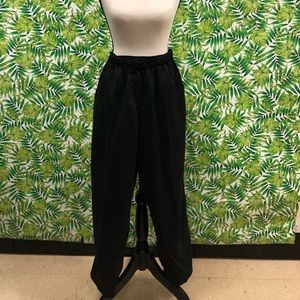 Women’s Black Elastic Pants